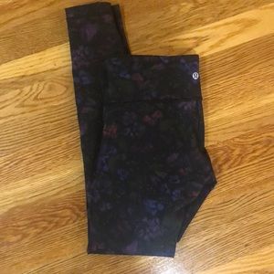 Lululemon Floral Leggings